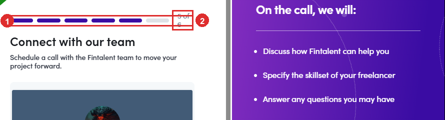 The client onboarding wizard