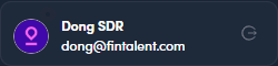 Account card (SDR)