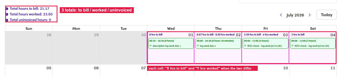 View Timesheets